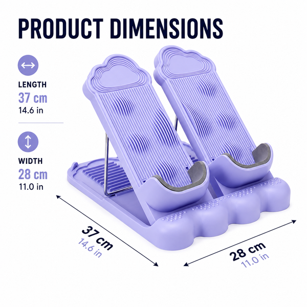 Adjustable Slant Board for Calf Stretching, Foot Stretching & Mobility Training