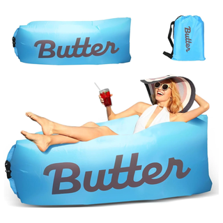 Inflatable Lounger Air Sofa for Camping, Beach & Outdoor Relaxation