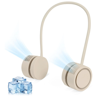 Portable Neck Fan with 360° Airflow for Hands-Free Cooling Outdoors