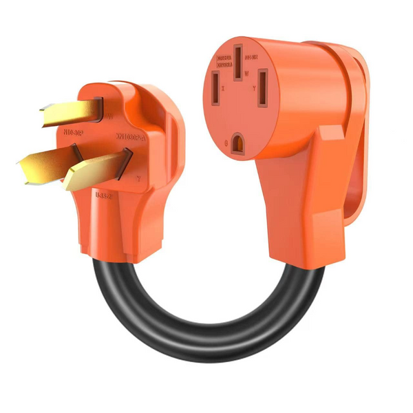 NEMA 10-30P to 14-50R EV Charger Adapter Cord, UL Listed 30 AMP Dryer to 50 AMP EV Conversion Adapter, for Level 2 EV Charging Compatible With Tesla