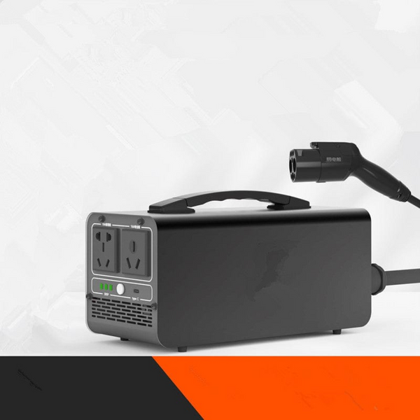 V2L Adapter 16Amp Vehicle to Load Inverter Electric Car Side Discharger EV Charger with US Socket