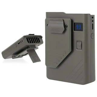Rechargeable Waist Fan with Hands-Free Cooling for Outdoor Work & Travel