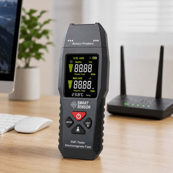 Digital EMF Meter with LCD Display for Home, Office & Outdoor Electromagnetic Field Testing