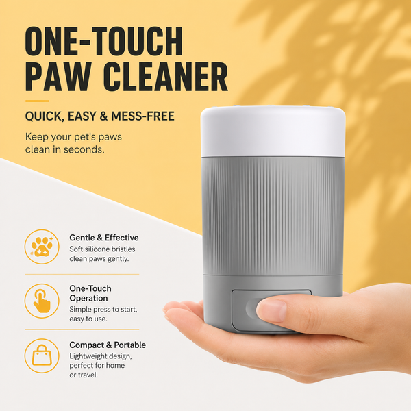 Automatic Pet Paw Cleaner Cup for Dogs After Outdoor Walks