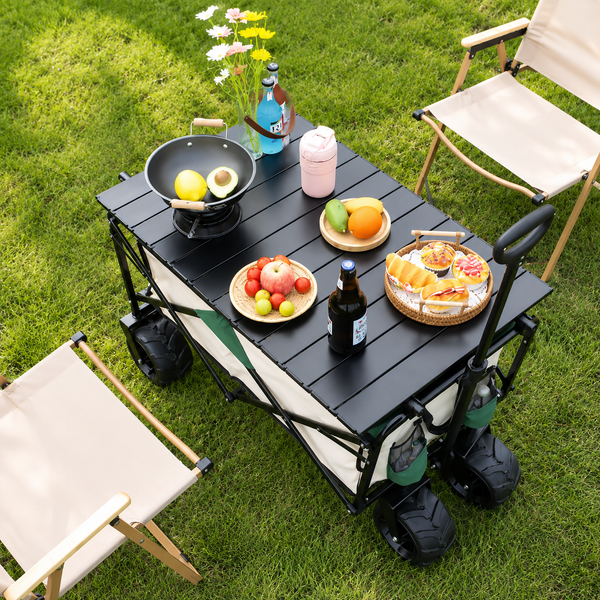 Portable Camping Wagon Tabletop for Outdoor Camping & Travel