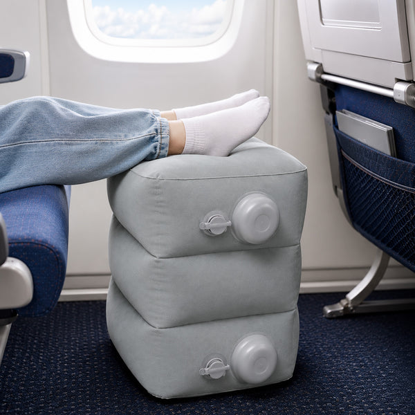 Portable Travel Foot Rest for Comfortable Flights & Long Journeys