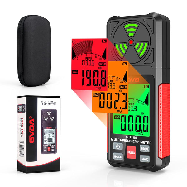 EMF Meter and Field Detector for Measuring Electromagnetic Fields