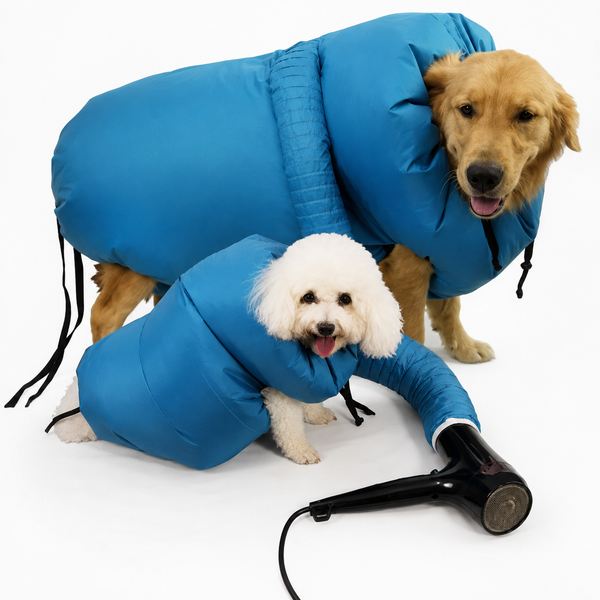 Pet Drying Bag for Cats & Dogs After Bath Grooming